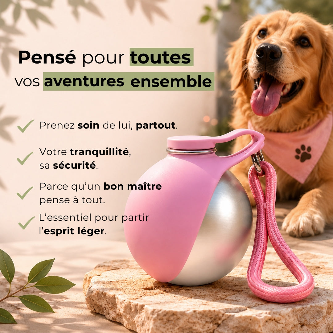 La gourde 2-en-1 qui simplifie toutes vos balades