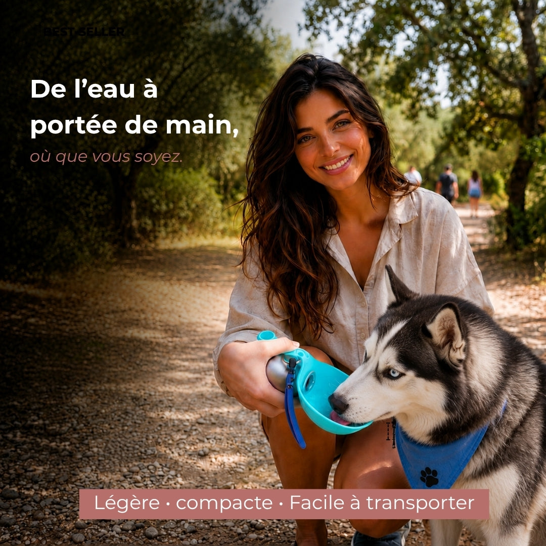 La gourde 2-en-1 qui simplifie toutes vos balades